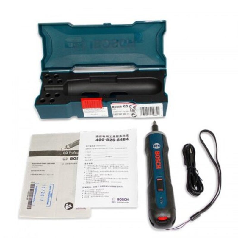 Bosch Go Rechargeable 3.6V Smart Cordless Screwdriver Modes Torques Tool Kits