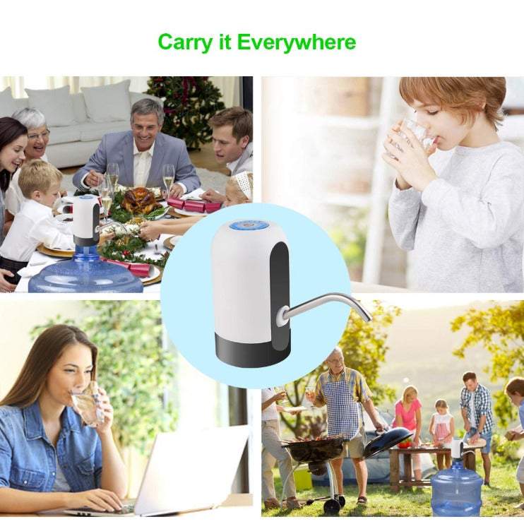 Water Dispenser Bottled Pump Drinking Usb Charging Automatic Universal Electric