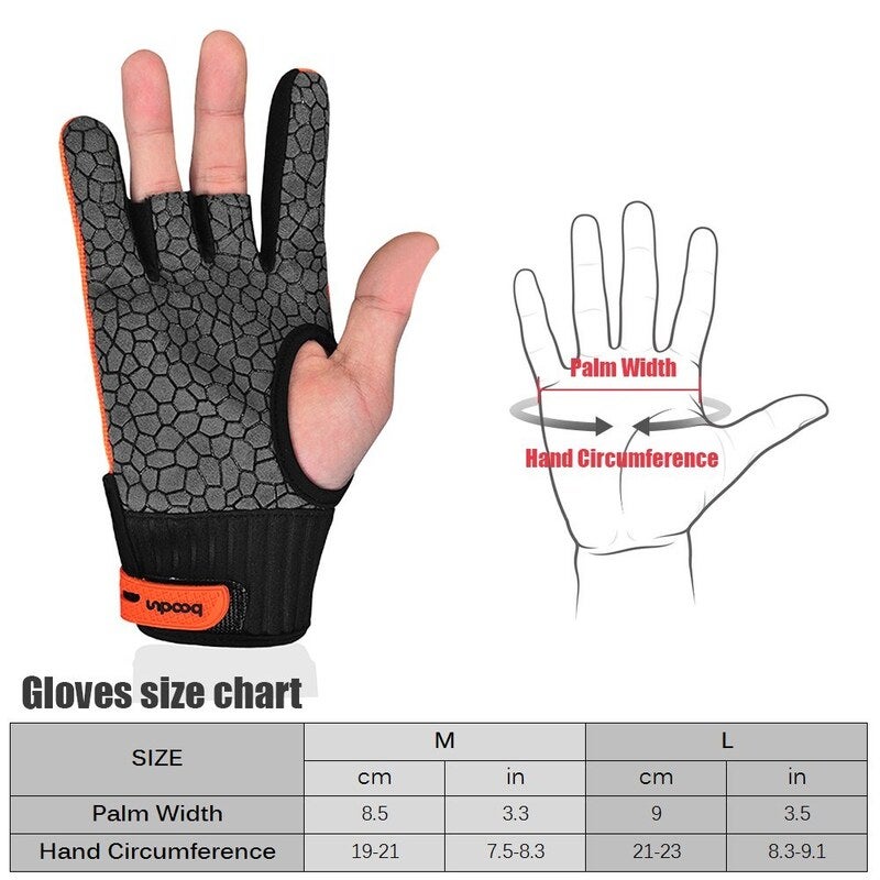Bowling Gloves Orange