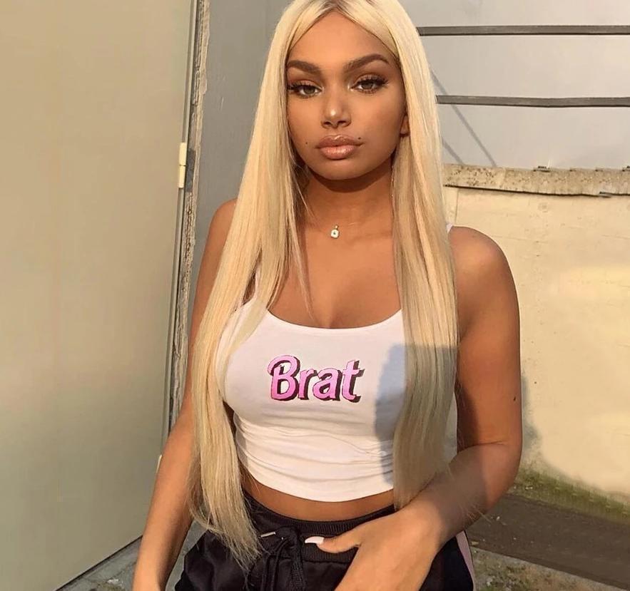 Brat Tank Top Shirt Women Ddlg Clothing