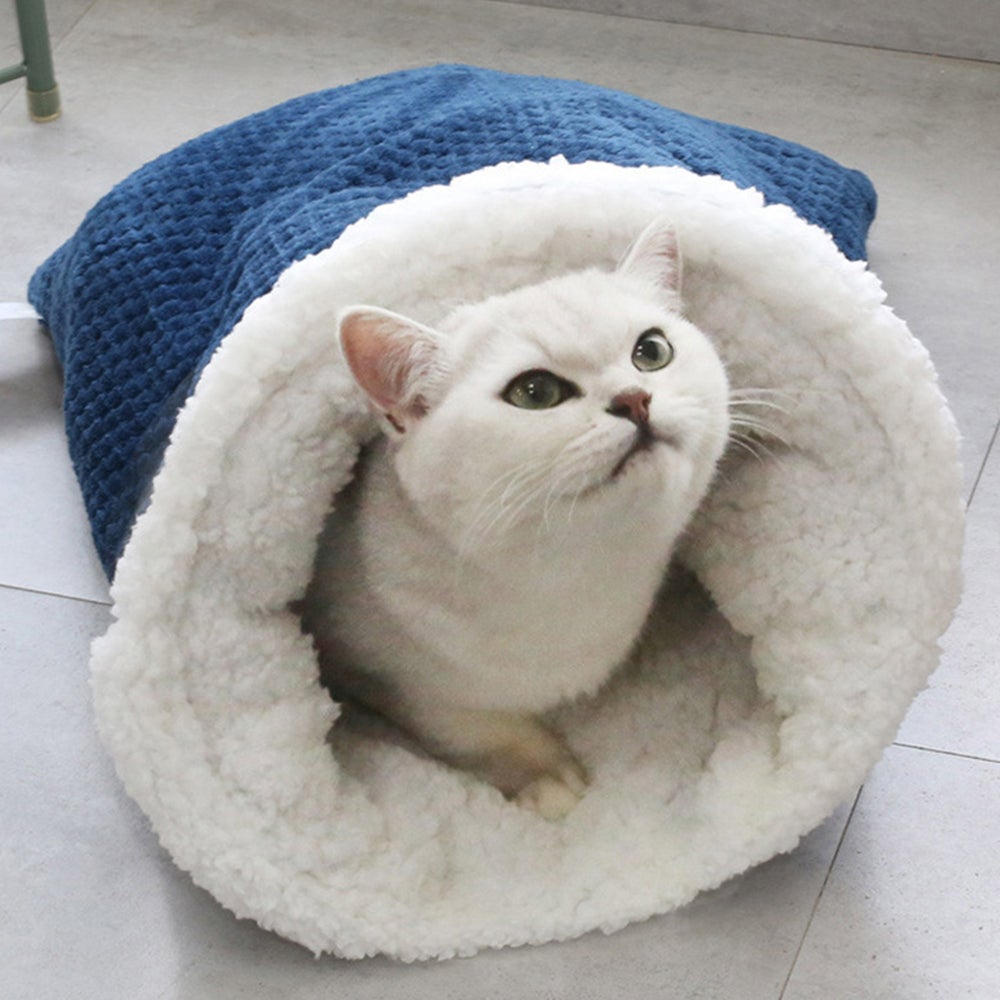 Breathable Cute Cat Cave Sleeping Bag