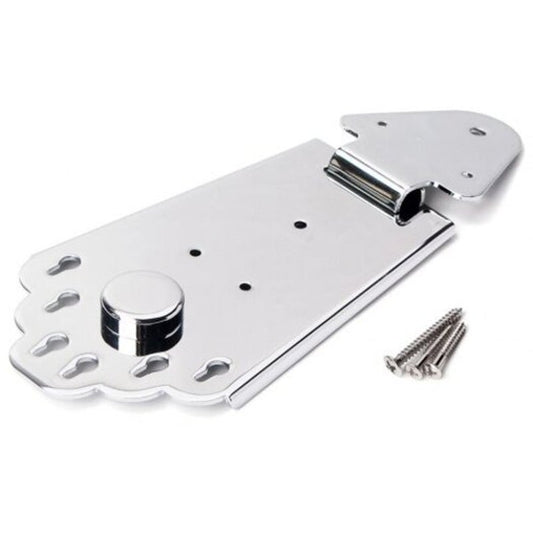 Bridge For Hollow Semi Electric / Jazz Guitar Silver