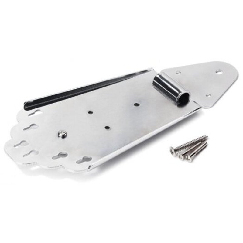 Bridge For Hollow Semi Electric / Jazz Guitar Silver