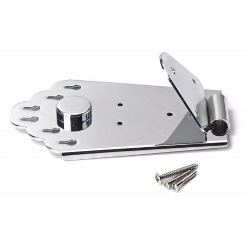 Bridge For Hollow Semi Electric / Jazz Guitar Silver