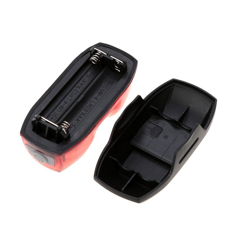 Bicycle Light 2 Led 3 Modes Back Rear Tail Lights Safety Flashing Bike Accessories