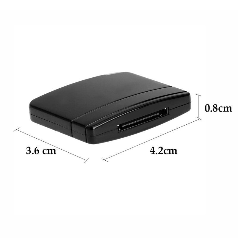 Bt A2dp Music Audio 30 Pin Receiver Adapter For Ip Od Phone Pad Dock 1