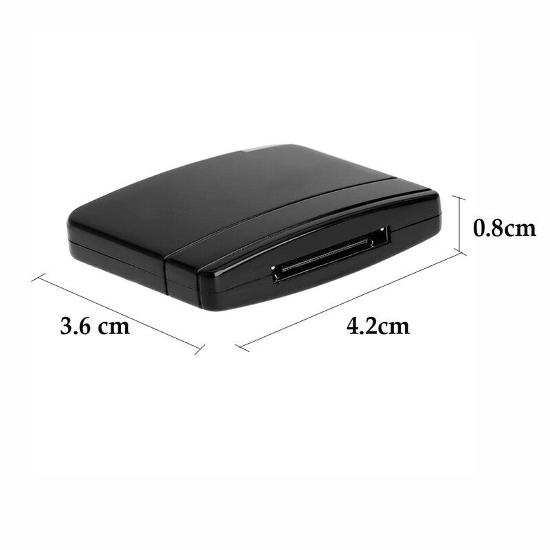 Bt A2dp Music Audio 30 Pin Receiver Adapter For Ipod Iphone Ipad Dock