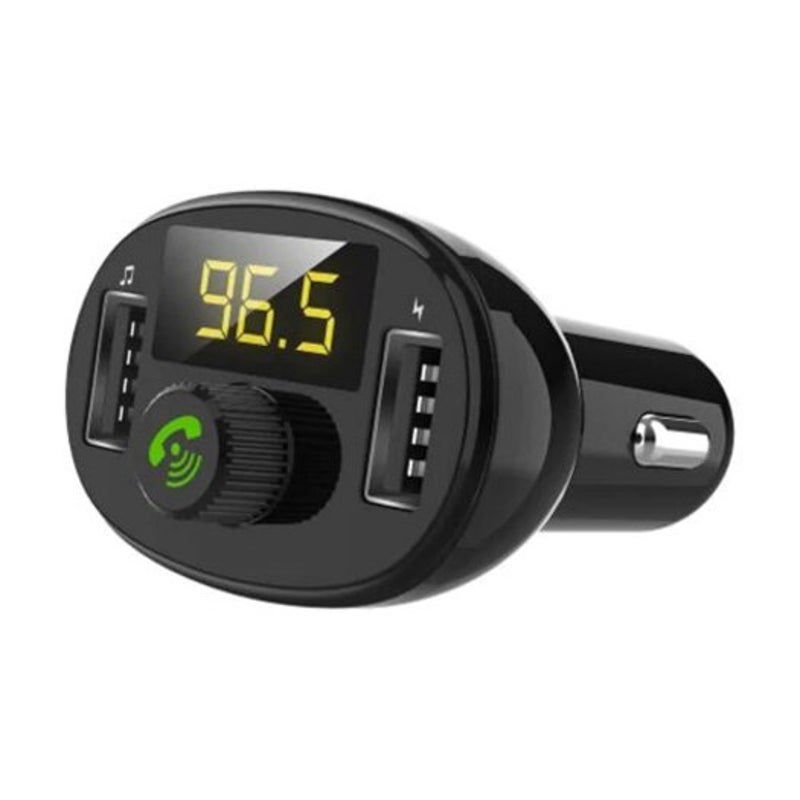 Bt23 Bluetooth Mp3 Player Fm Transmitter Qc3.0 Dual Usb Charging Mobile Handsfree