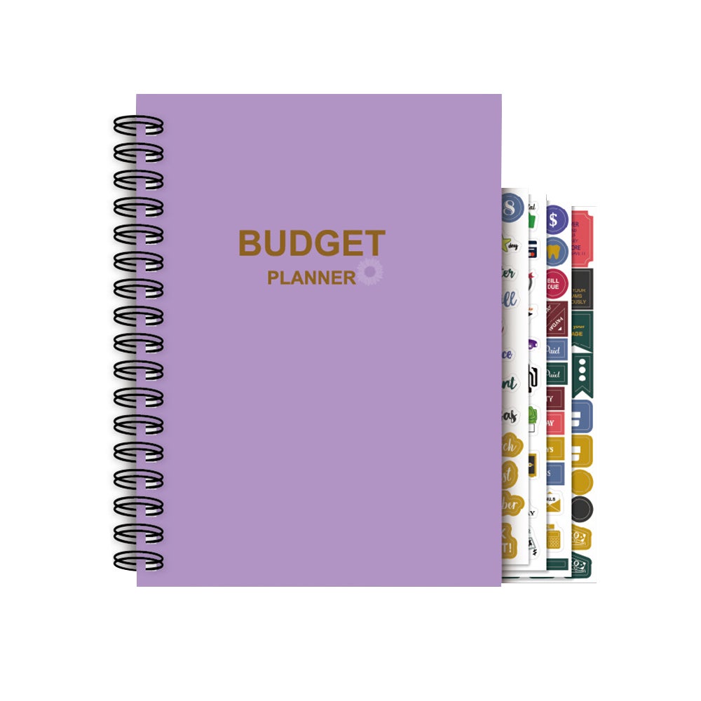 Budget Planner Book Monthly Cash Notebook Bill System Organizer