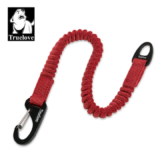 Bungee Extension For Leash Red M True Love Leashes Collars Harnesses