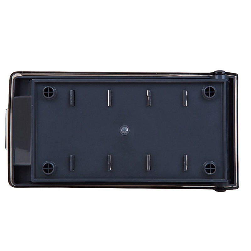 Business Card Holder Storage Box Capacity 500 Fit 2.2X3.6 In Cards 4 Divider Board 20 Z Guides