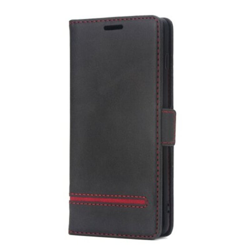 Business Splicing Protective Phone Case For Samsung Galaxy S10 Black