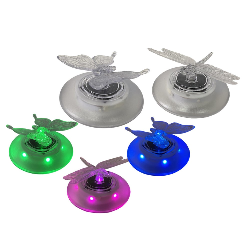 Butterfly/Dragonfly Floating Pool Lights Solar Powered Waterproof Led Night Decorations
