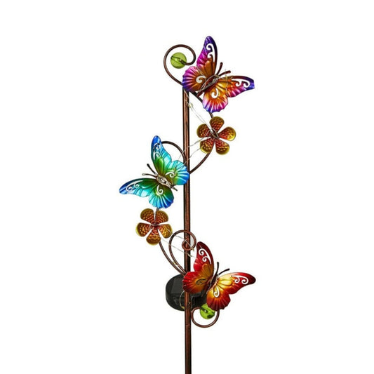 Butterfly Solar Garden Lights Outdoor Decor Patio Waterproof Ip44