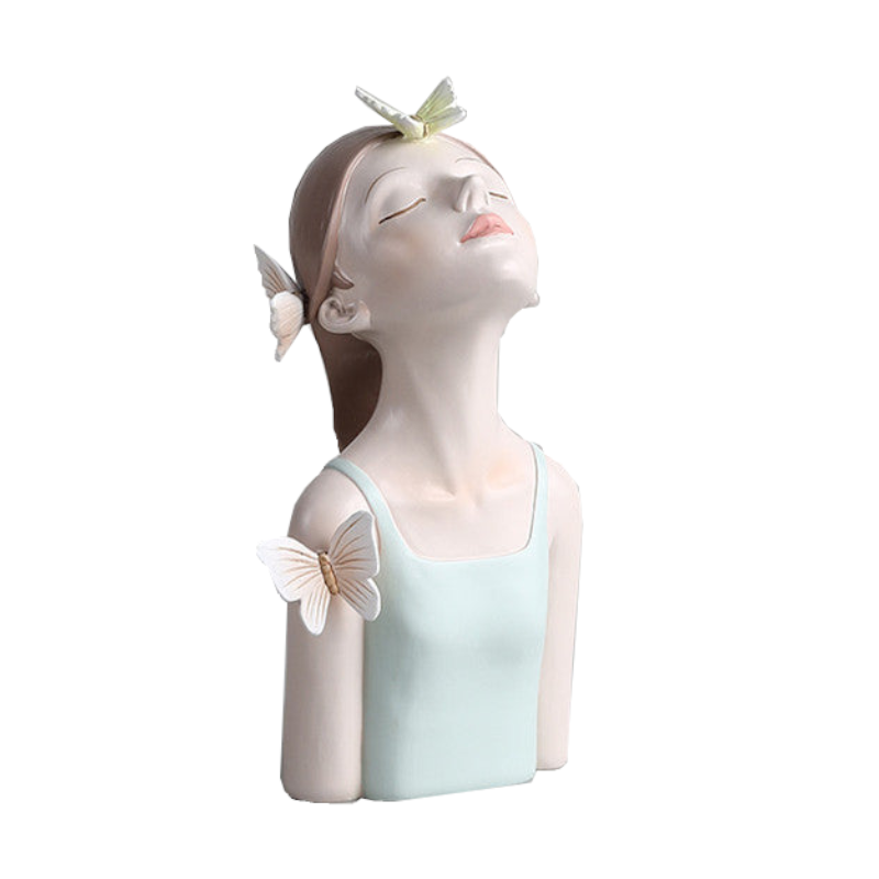 Butterfly Girl Nordic Resin Ornaments Decor