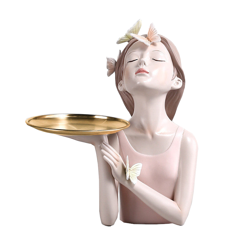 Butterfly Girl Nordic Resin Ornaments Decor