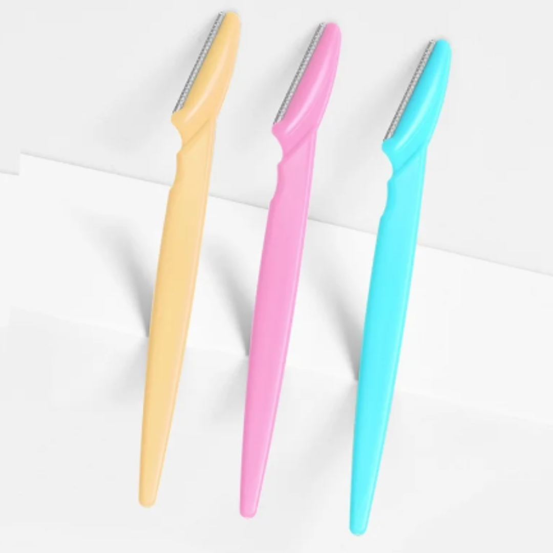 100Pcs Eyebrow Trimmer Blade Shaping Knife Brow Epilation Face Blades Hair Removal Scraper Shaver Woman Makeup Tools