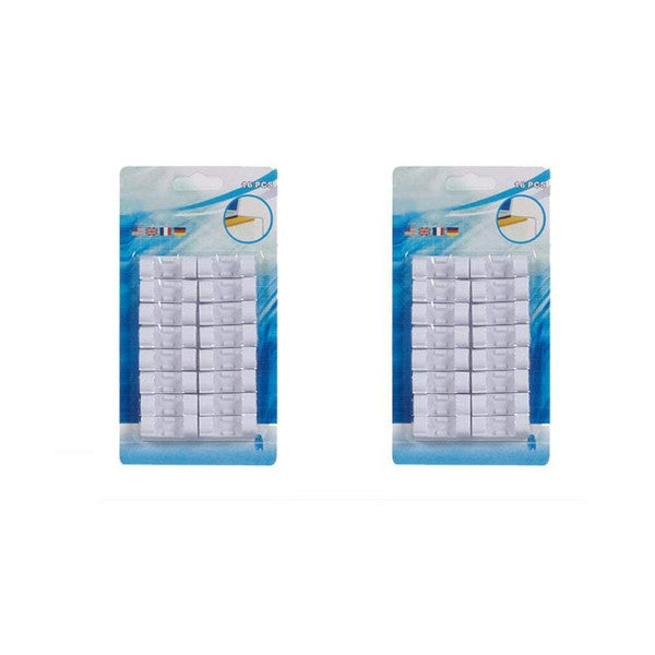 Self Adhesive Cable Clips Durable Organiser Wire Holder Organisation