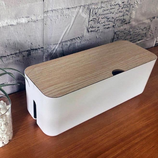 Cable Power Strip Wire Case Socket Organizer Storage Box Charger Management