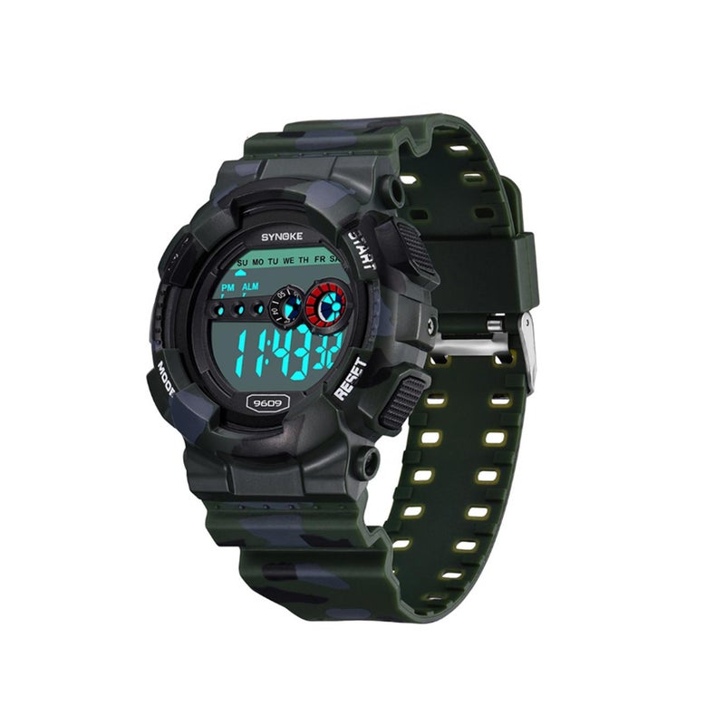 Veile Studios Camouflage Electronic Watch Men's Multifunctional Outdoor Sports Black