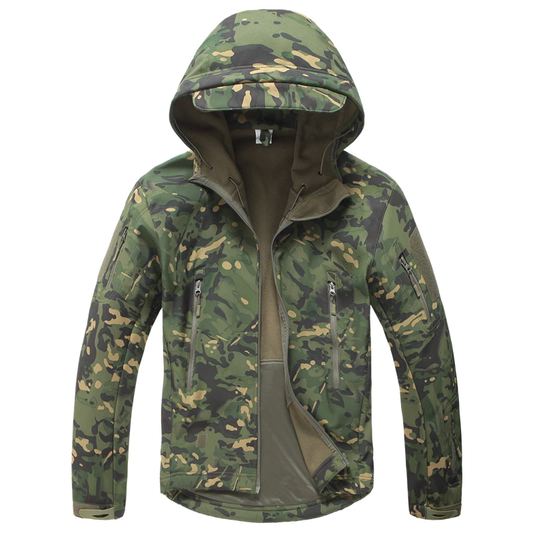 Outdoor Urban Leisure Sports Jacket Windproof Waterproof Camouflage Uniform Warm