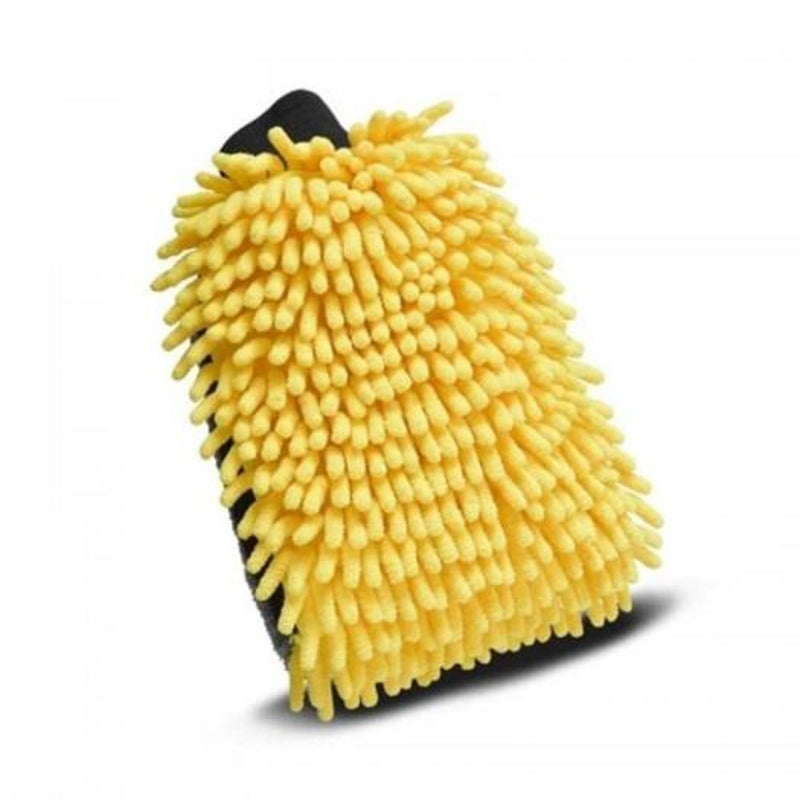 Car Care Premium Ultimate Wash Mitts 2Pcs Yellow