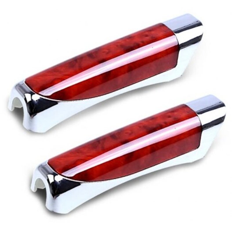 Car Hand Brake Cover Handbrake Grip Decorative Sheath Red Wine