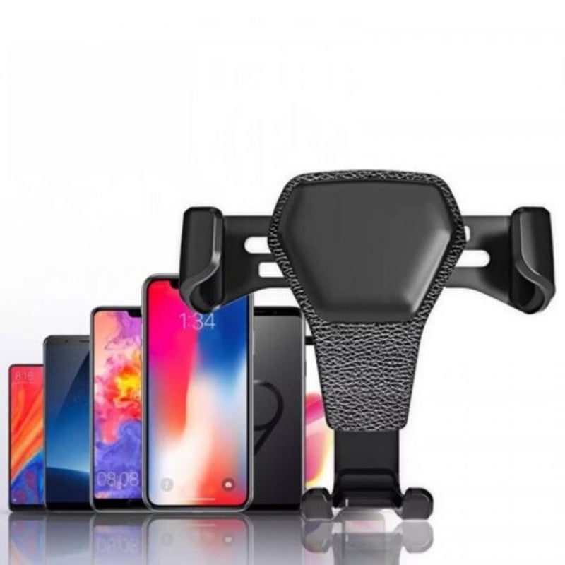 Car Phone Holder For In Air Vent Mount Stand Black