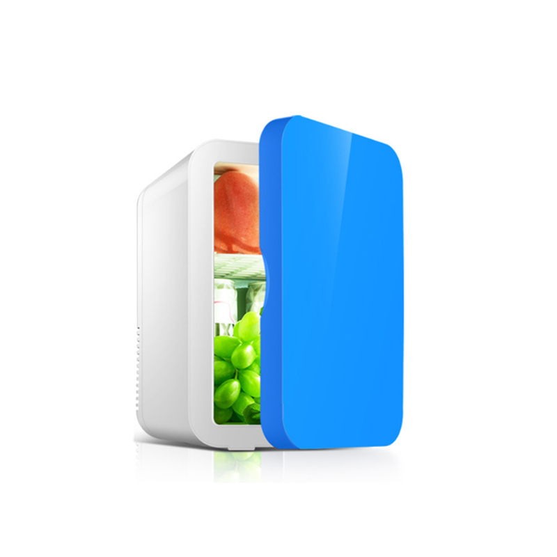 Car Mini Refrigerator Cosmetics Refrigeration Blue