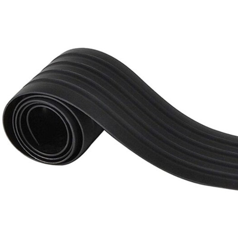 Car Rear Bumper Protector Trunk Boot Rubber Strip Black