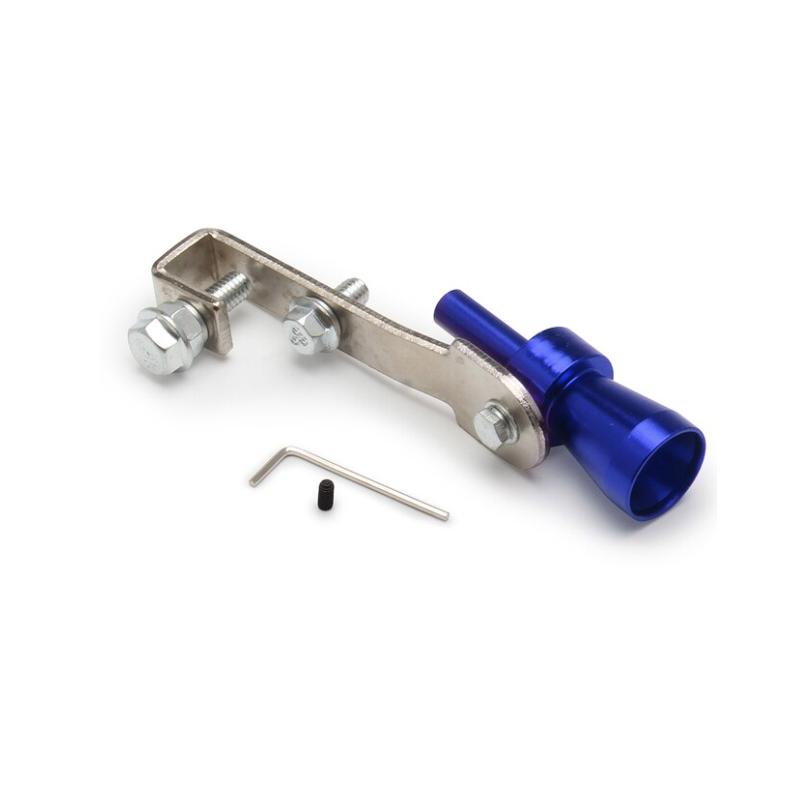 Car Turbo Sound Whistle Exhaust Muffler Black