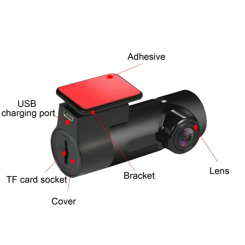 1080P Hd Camera Ahd Starlight Night Vision Reversing Image Large Screen Machine Navigation Rear View Car