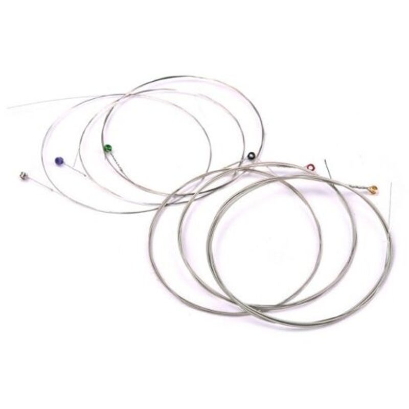 Carbon Steel Guitar Strings Electric 6Pcs Silver
