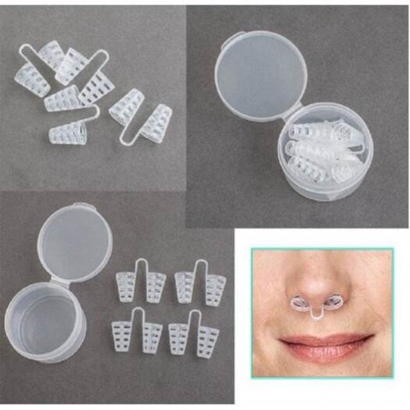 1 Sets of Hod Health & Home 4 Pcs Anti Snoring Nasal Dilator Nose Clip Sleep Aid