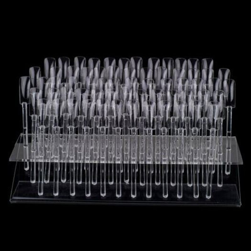 64 Hole Rack Nail Display Stand Board Polish