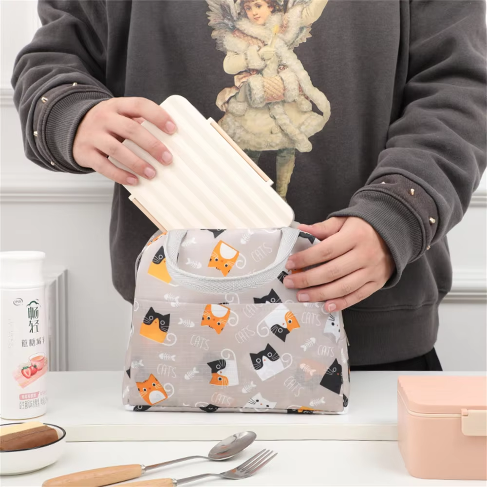 Cartoon Cooler Portable Insulated Oxford Cloth Thermal Food Picnic Lunch Bag