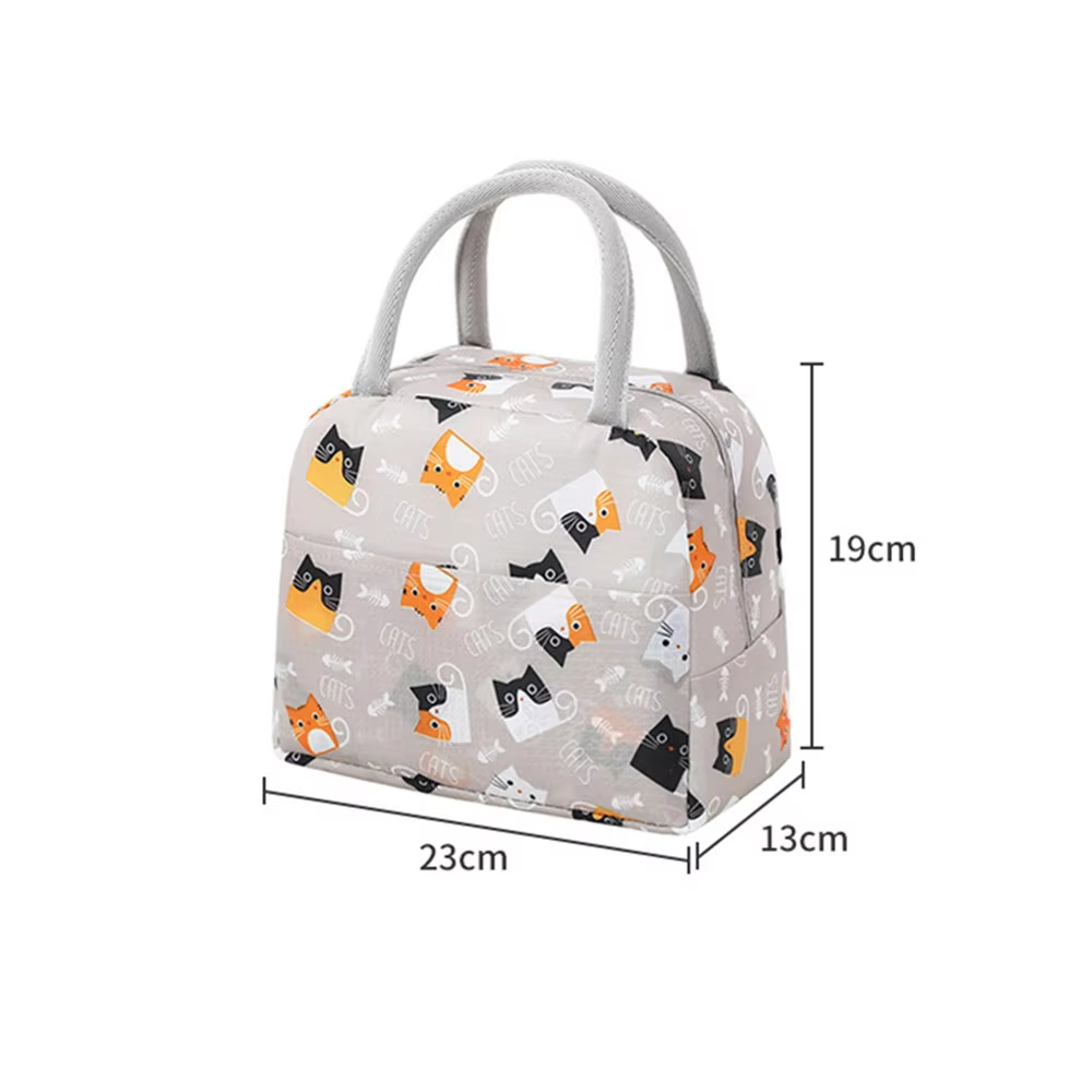 Cartoon Cooler Portable Insulated Oxford Cloth Thermal Food Picnic Lunch Bag