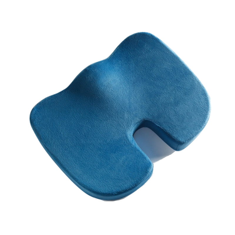 U Shape Seat Cushion With Removable Cover Cooling Gel Memory Foam Non Slip Ergonomic