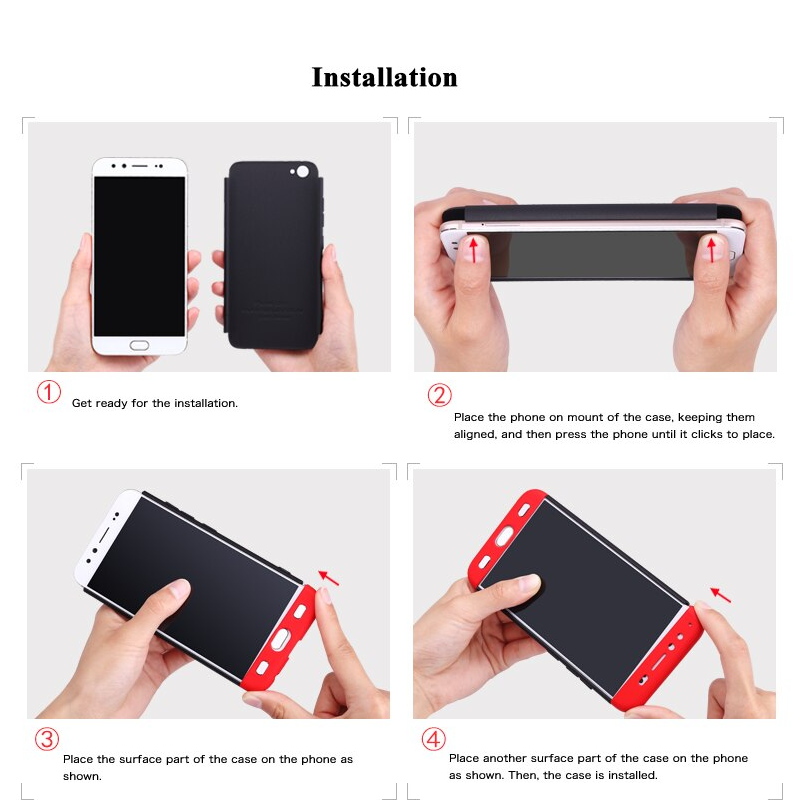 Case For Huawei Nova 3I Shockproof Ultra Thin Full Body Cover Solid Hard Pc Multi E