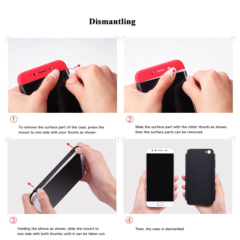 Case For Huawei Nova 3I Shockproof Ultra Thin Full Body Cover Solid Hard Pc Multi E