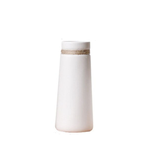 Boho Simple Coastal Ceramic Vases With Twine