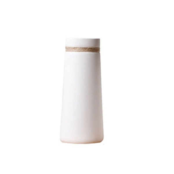Boho Simple Coastal Ceramic Vases With Twine