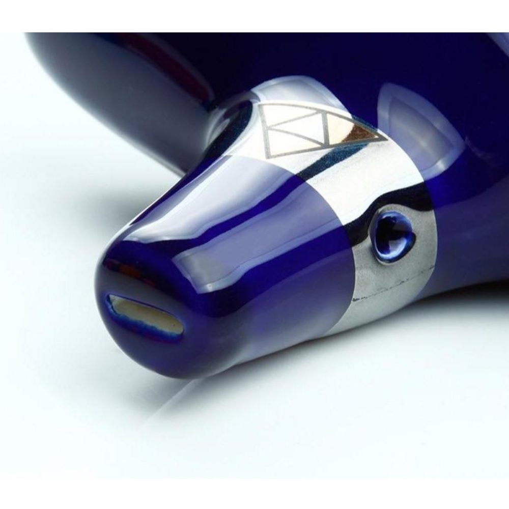 Ceramic Ocarina 12 Hole Kiln Fired Chinese Musical Instruments Beginners