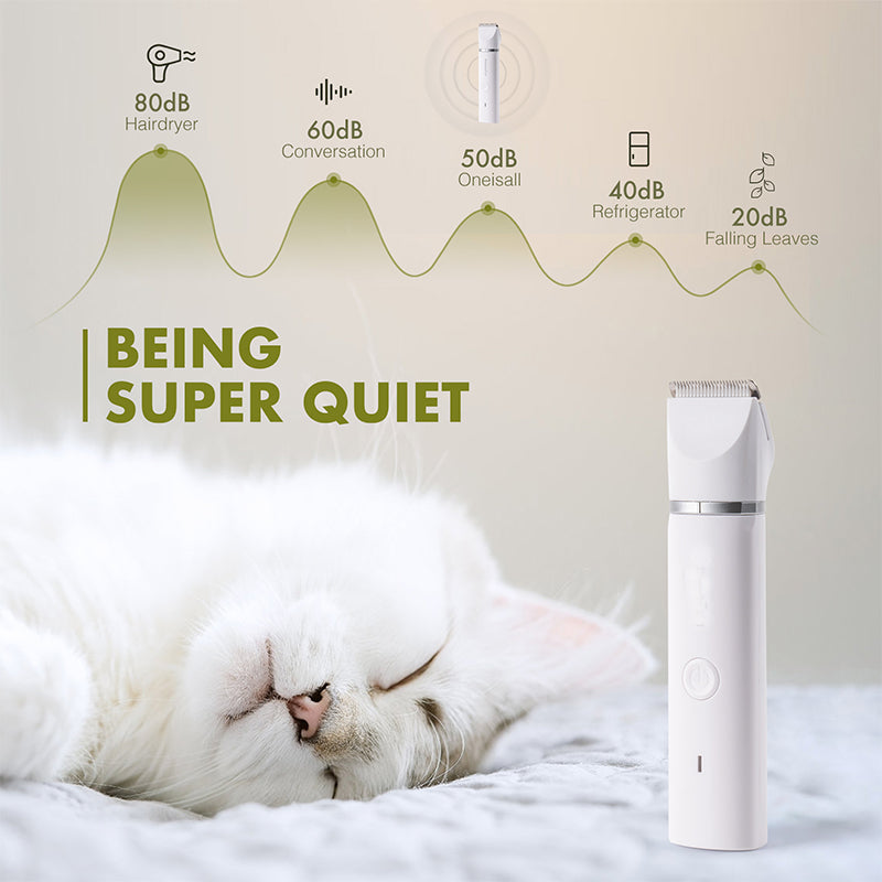 4 In 1 Pet Hair Clipper With Blades Grooming Machine Trimmer & Nail Grinder Professional Haircut For Dogs Cats Drop Ship