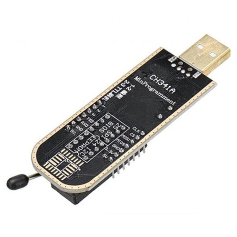 Ch341a 24 25 Series Eeprom Flash Bios Usb Programmer Module Soic8 Clip On Board Multi