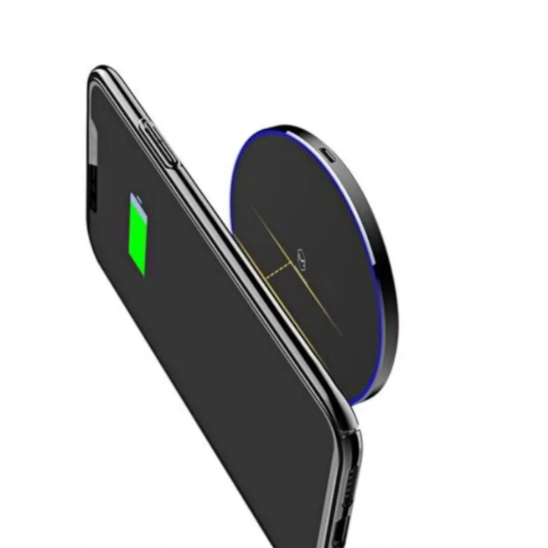 Ch 487 Wireless Charger For Iphone / Plus Black