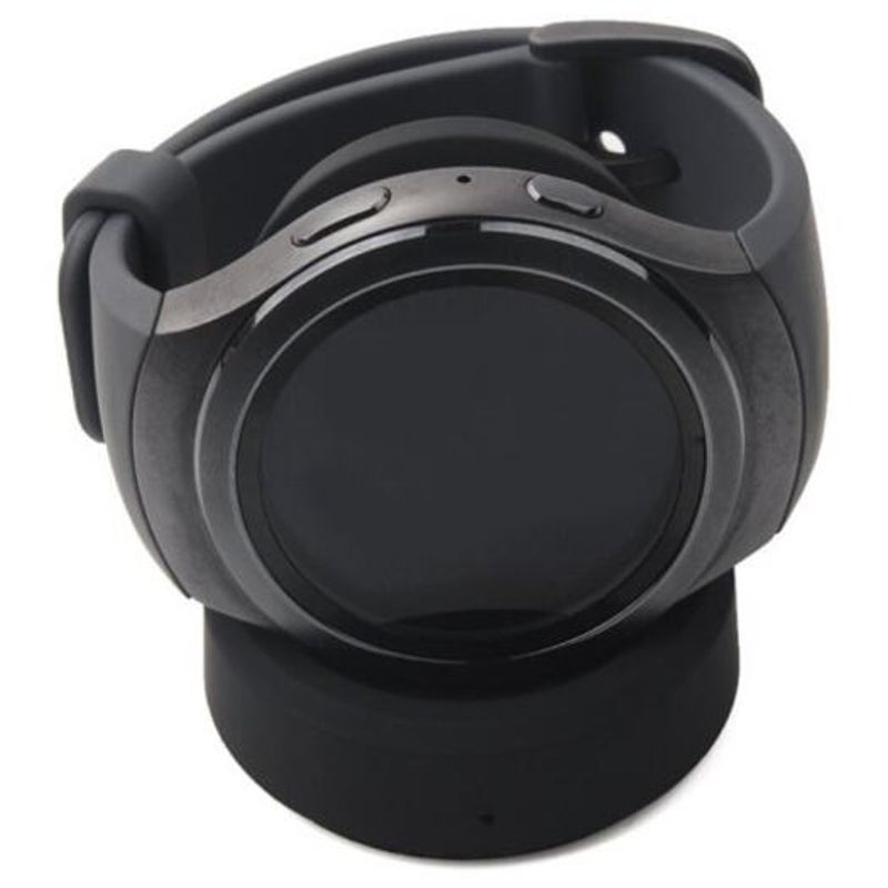Charger Charging Cradle Dock For Samsung Galaxy Gear S3 Classic / Frontier Smart Watch Black