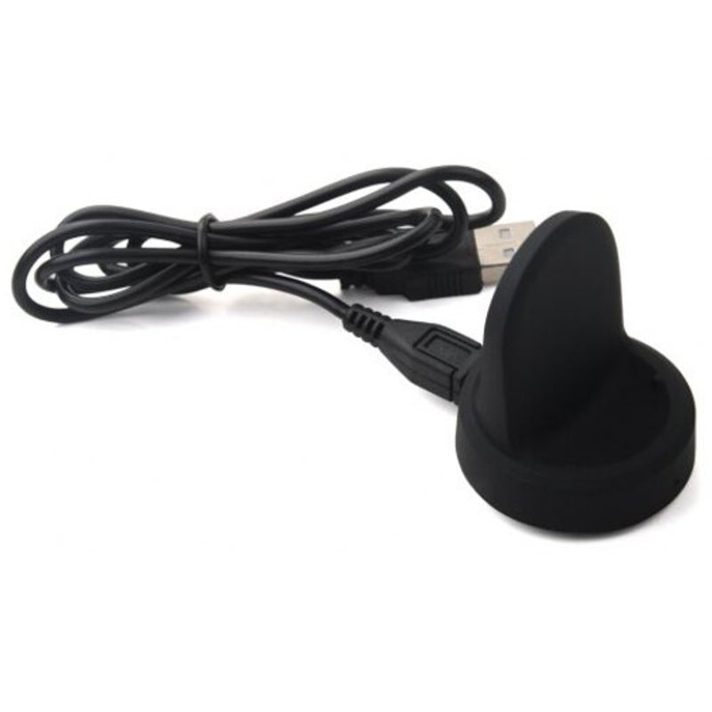Charger Charging Cradle Dock For Samsung Galaxy Gear S3 Classic / Frontier Smart Watch Black