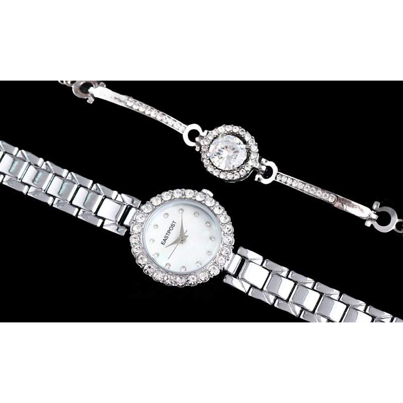 Veile Studios Women's Watches Chic Serene And Bracelet Set 2Pcs Lady Gift