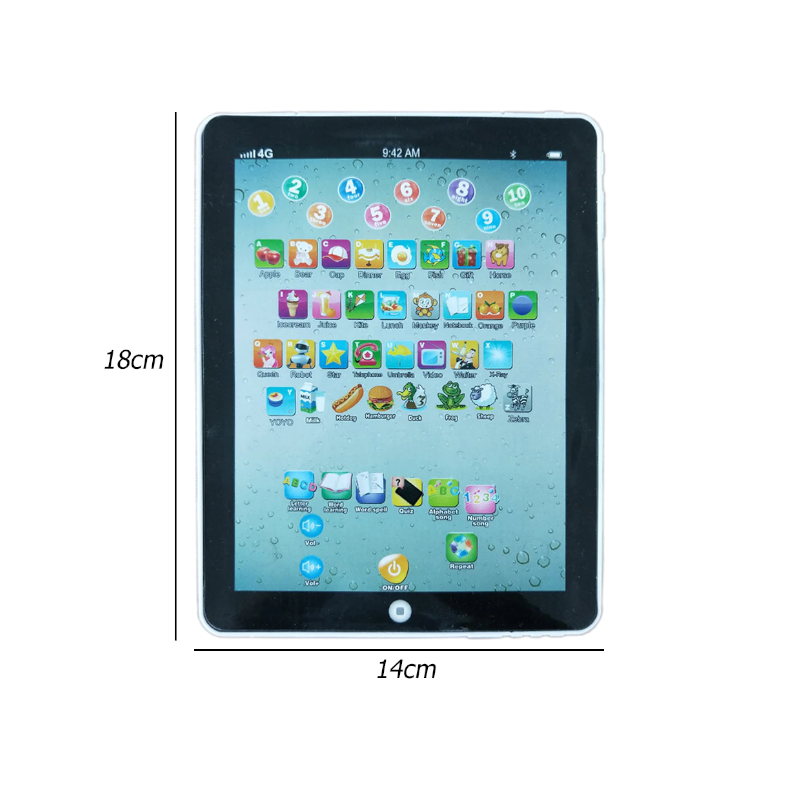 Children Tablet Kids Educational Learning Fun Play Study Little One Toy Games
